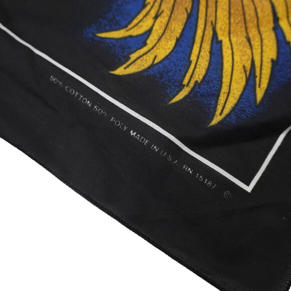 Vintage Easy Rider Bald Eagle American Flag Bandana - Picture 5 of 6